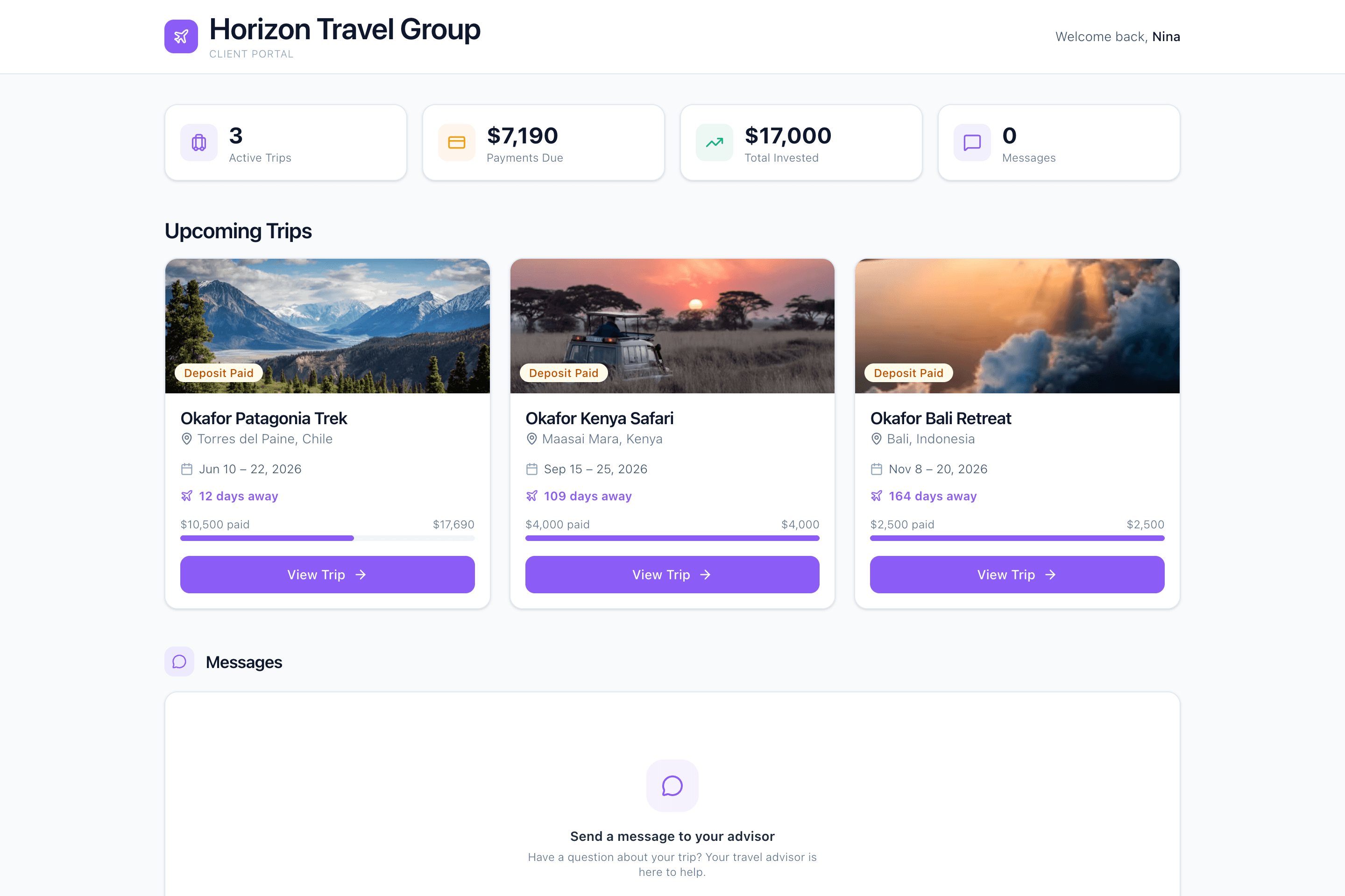 Client portal